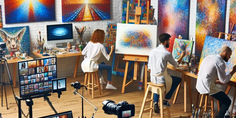 Les Arts Visuels : Peinture, Photographie et Vidéo